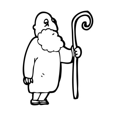 karikatür çoban