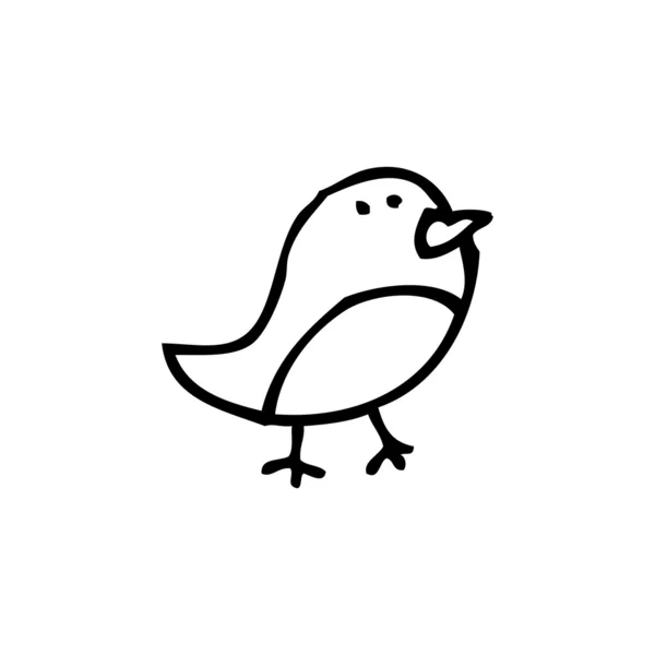 Oiseau de dessin animé — Image vectorielle