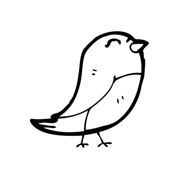 Cartoon vogel — Stockvector