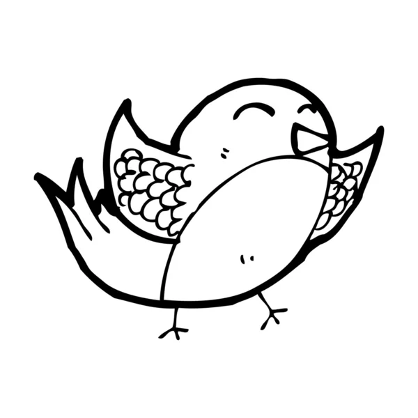 Kreskówka ptak — Wektor stockowy