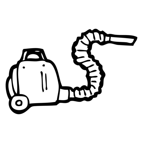真空吸尘器卡通 — 图库矢量图片