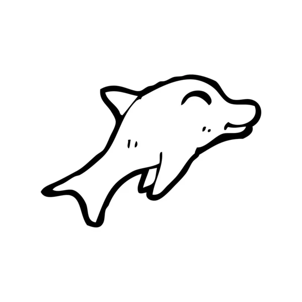 Dolphin cartoon — Stock vektor