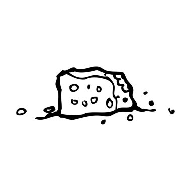 Çizgi film peynir (raster sürüm)