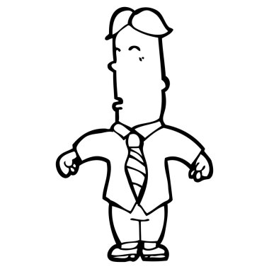 işadamı karikatür