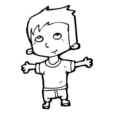 mutlu çocuk çizgi film