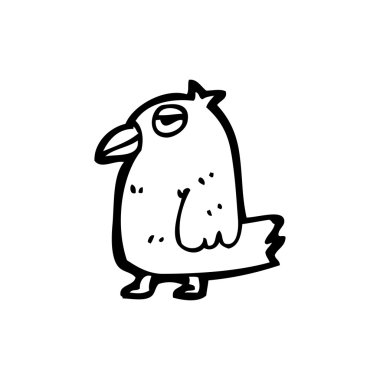 kendini beğenmiş kuş çizgi film