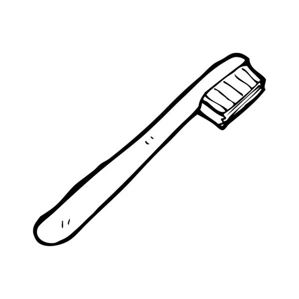 Зубна щітка мультфільм — стоковий вектор