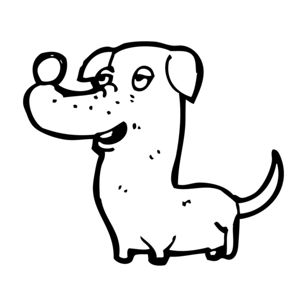 犬漫画 — ストックベクタ