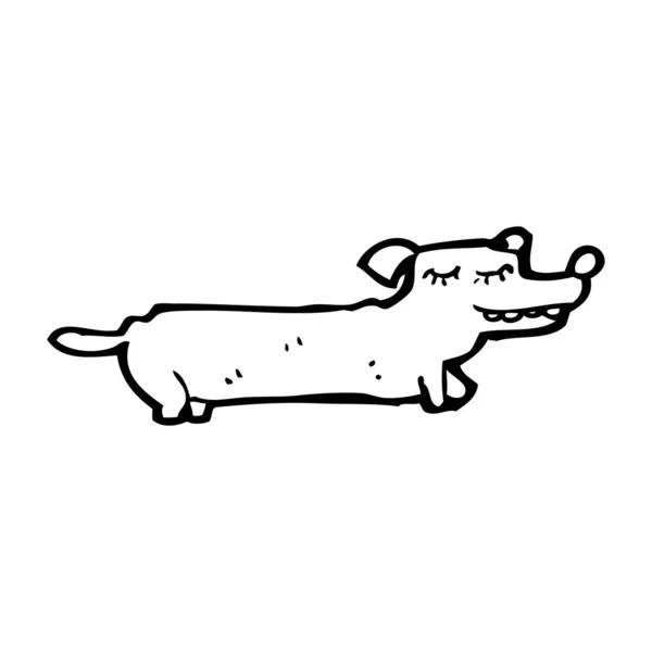 Worst dog cartoon — Stockvector