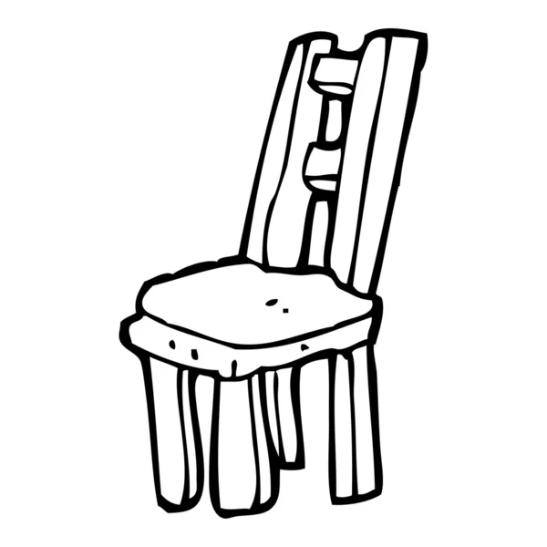 Dessin de chaise — Image vectorielle