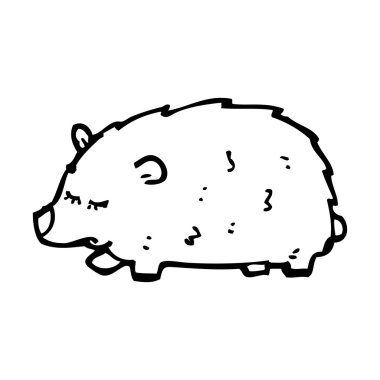 Wombat karikatür