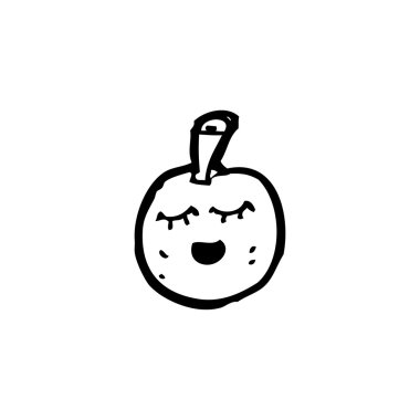 mutlu kiraz karikatür