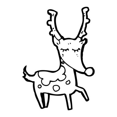 karikatür Ren geyiği