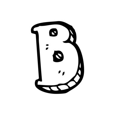 çizgi film mektup b