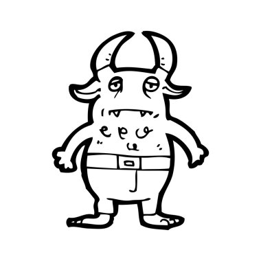 üzgün küçük şeytan çizgi film