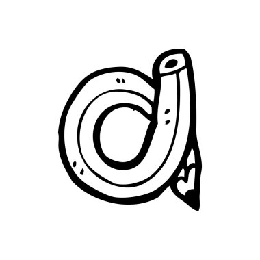 kalem şeklinde mektup bir