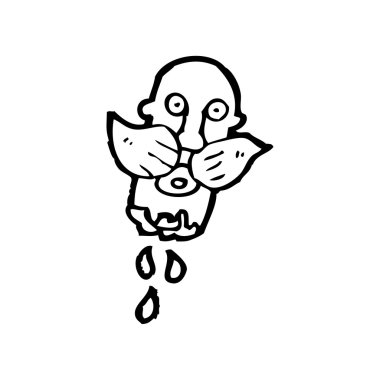 kesik baş karikatür