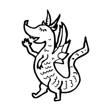 karikatür dragon
