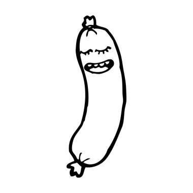sosis karikatür