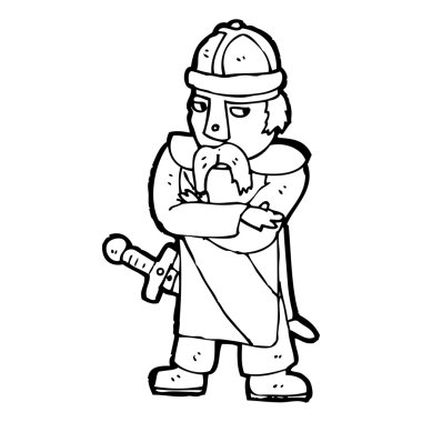 Sakson savaşçısı çizgi film