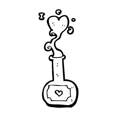 aşk iksiri karikatür