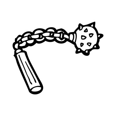 Ortaçağ silah karikatür