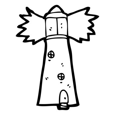 Deniz feneri çizgi film