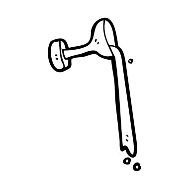 dökme şarap cup çizgi film