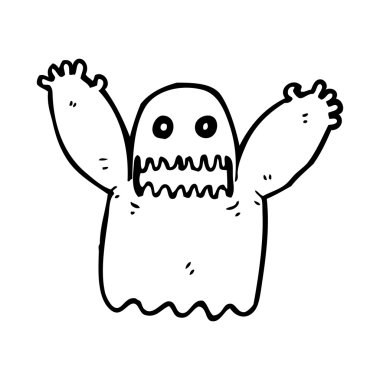 Korkunç hayalet çizgi film