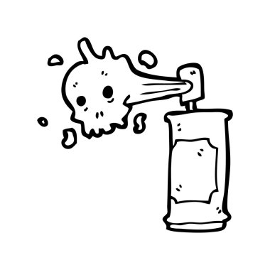 karikatür sprey olabilir