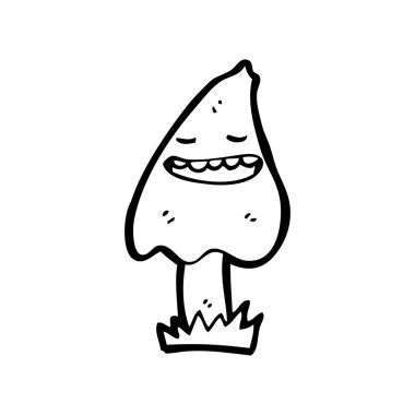 sihirli mantar karikatür