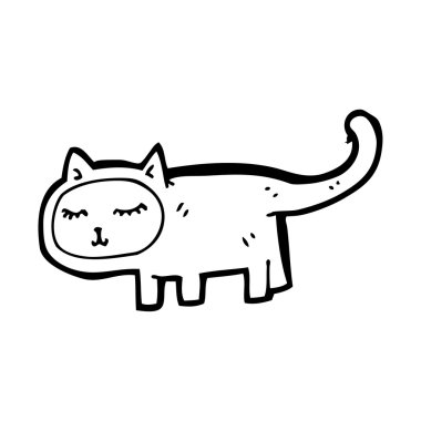 ciddi kedi çizgi film