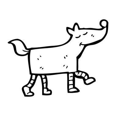 mutlu kurt karikatür