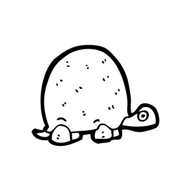 karikatür kaplumbağa