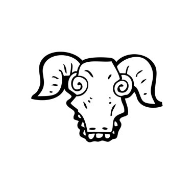 RAM'ın kafatası çizgi film