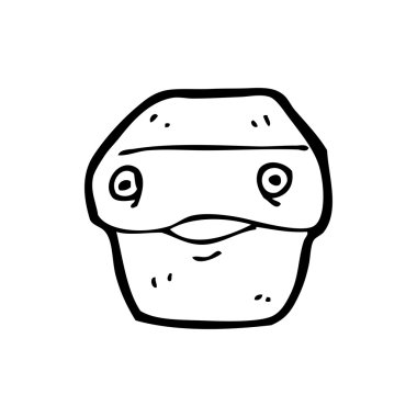 beslenme çantası karikatür