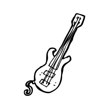 gitar karikatür