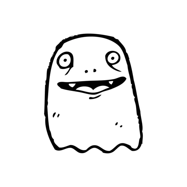 不気味な幽霊漫画 — ストックベクタ