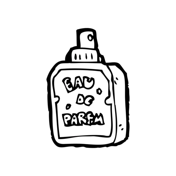 Perfume bottle cartoon — Stock Vector