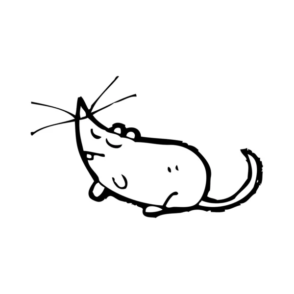 Cartoon muis — Stockvector