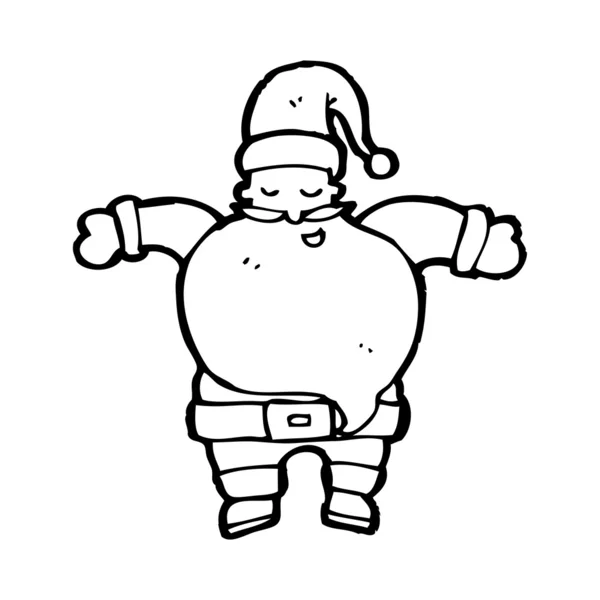 Santa Claus cartoon — Stockvector