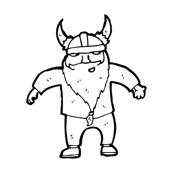 Viking cartoon — Stock vektor