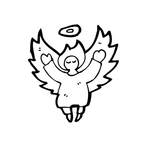 Kreskówka anioł — Wektor stockowy