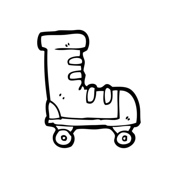 Cartoon roller skate — Stock vektor