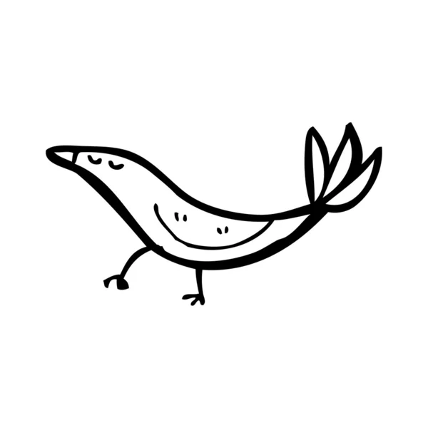 Птах мультфільм — стоковий вектор