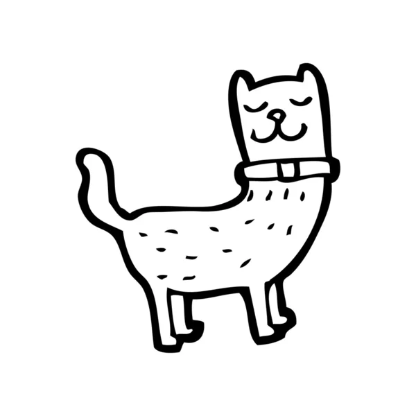 Gato de dibujos animados — Vector de stock