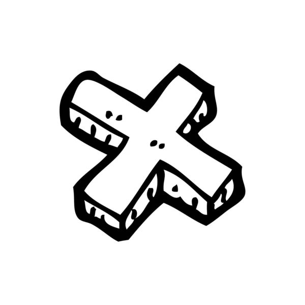 Προσθήκη σύμβολο κινουμένων σχεδίων — Διανυσματικό Αρχείο