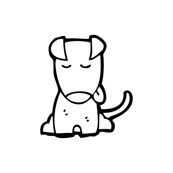 Puppy cartoon — Stockvector