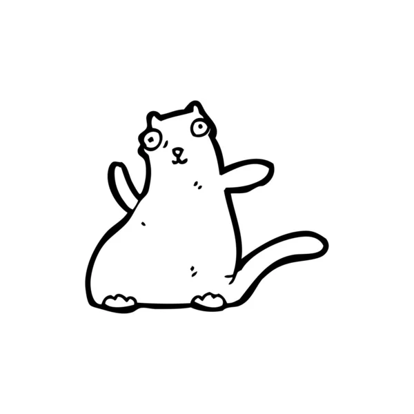 Dibujos animados gato — Archivo Imágenes Vectoriales