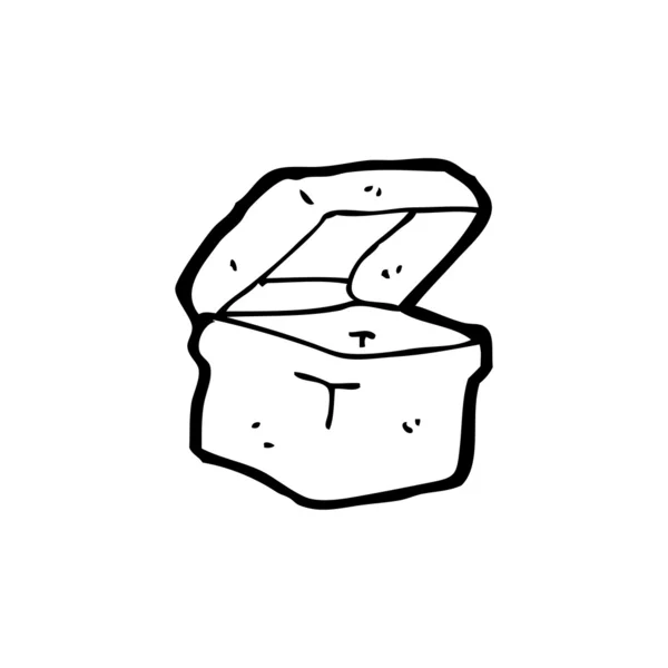 Lunchbox kreslený — Stockový vektor